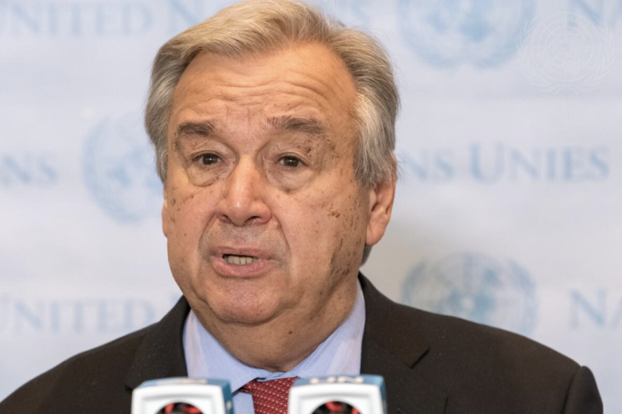 António Guterres Secretario General Naciones Unidas, covid10