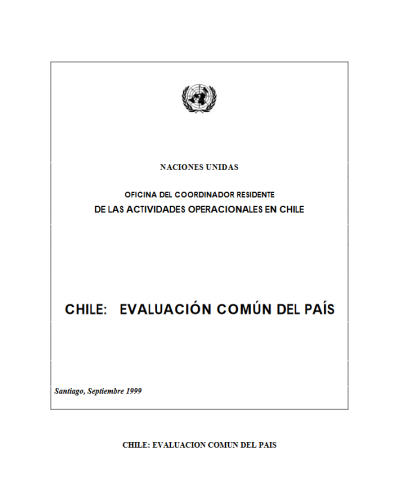 CHILE:   EVALUACIÓN COMÚN DEL PAÍS