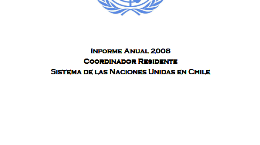 ANÁLISIS DEL AVANCE EN LA SITUACION POLÍTICA, ECONOMICA Y SOCIAL DE CHILE EN EL 2008