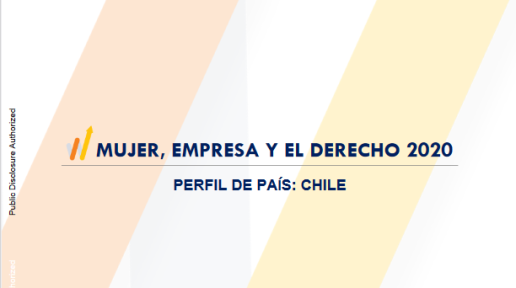 Mujer, Empresa y el Derecho : Perfil de Chile