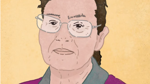 Retrato Ana Lobos, 80 años. Proyecto NODO
